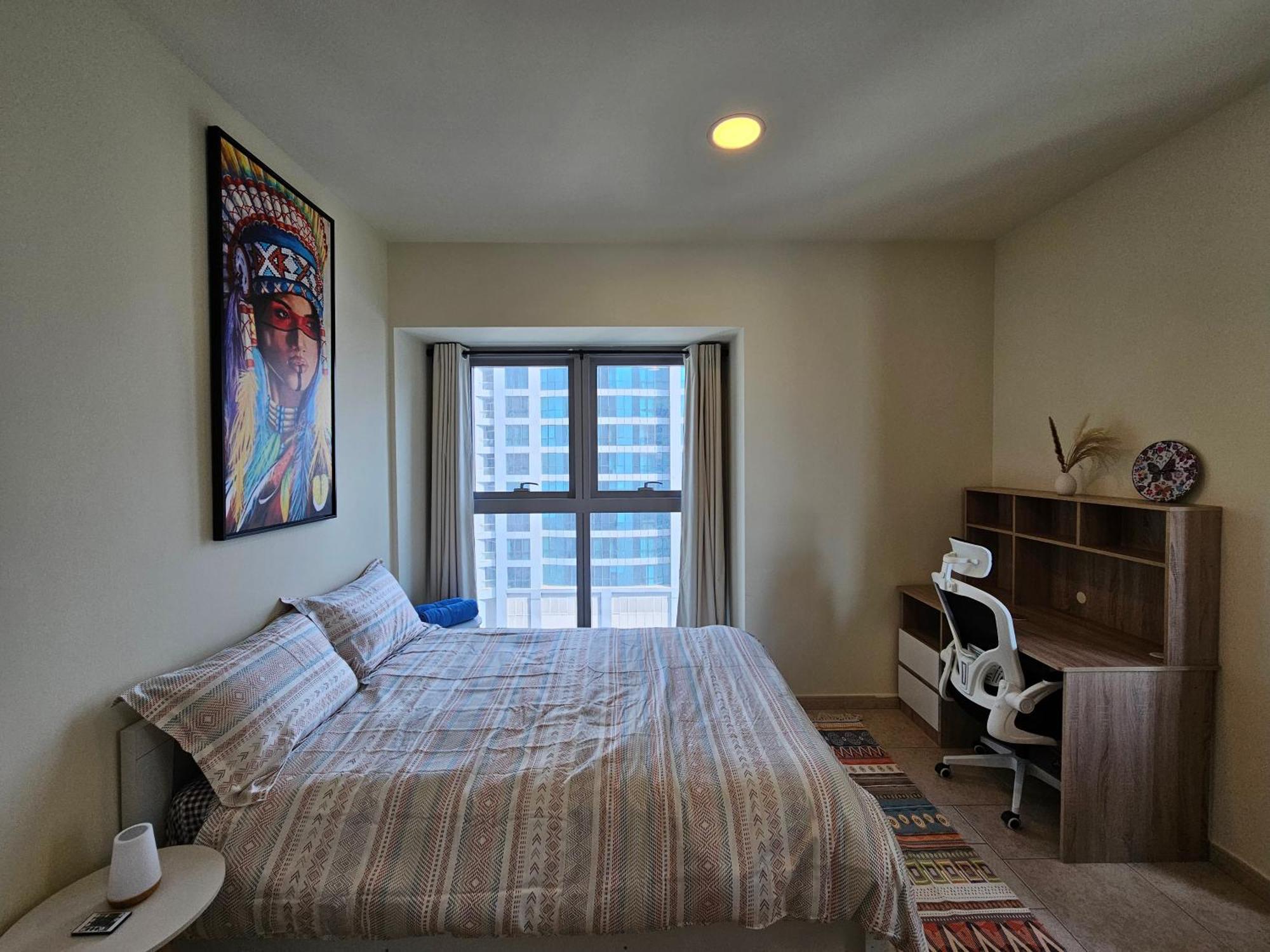 Super Host At Highest Residential Tower In The World, Private Rooms In A Shared Apartment دبي الغرفة الصورة
